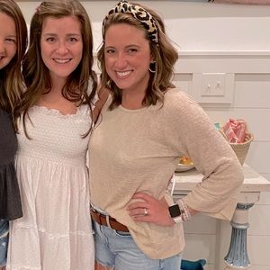 Nally & Millie cream sweater